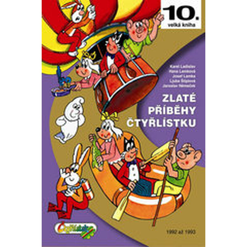 Zlaté příběhy Čtyřlístku - 10. kniha z let 1992 až 1993