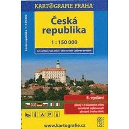 Autoatlas Česká republika 1:150000