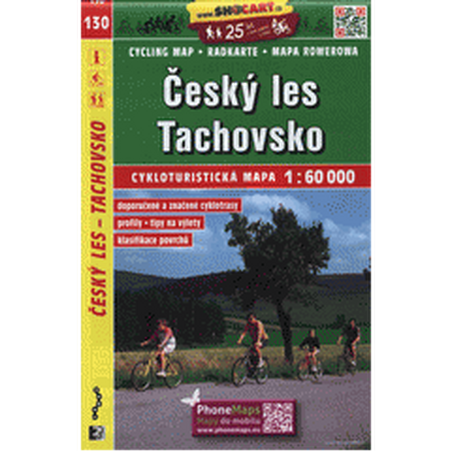 Český les, Tachovsko 1:60T - cyklomapa