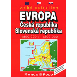 Velký autoatlas Evropa,...