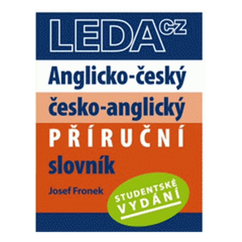 Anglicko-český, česko-anglický příruční slovník-Studentské vydání