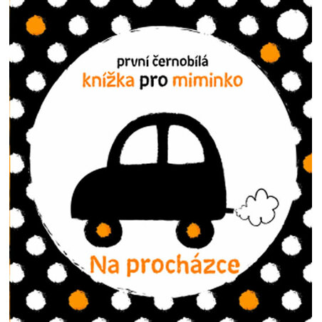 Na procházce - První černobílá knížka pro miminko