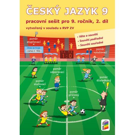 Český jazyk 9, 2. díl (pracovní sešit) (9-57)