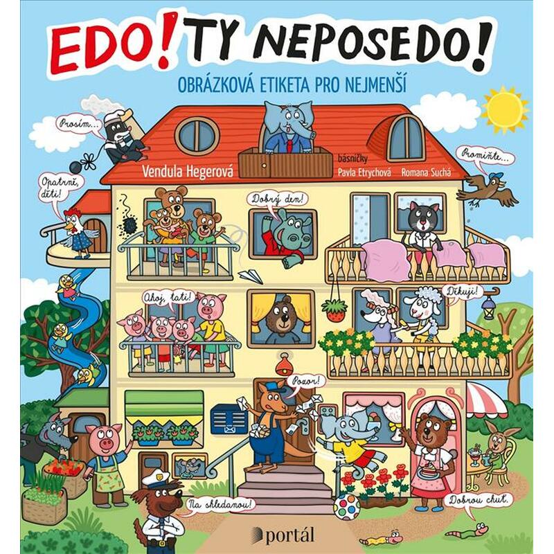 Edo! Ty neposedo! - Obrázková etiketa pro nejmenší