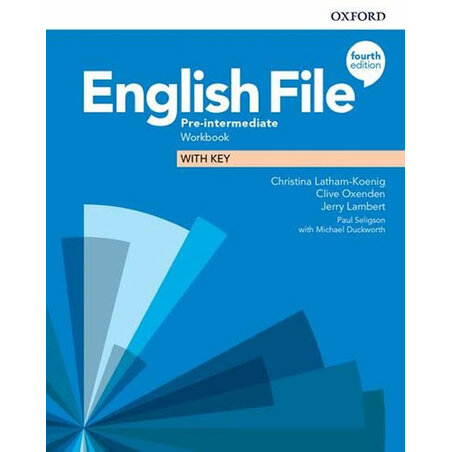 English File Pre-Intermediate Workbook with Answer Key (4th)