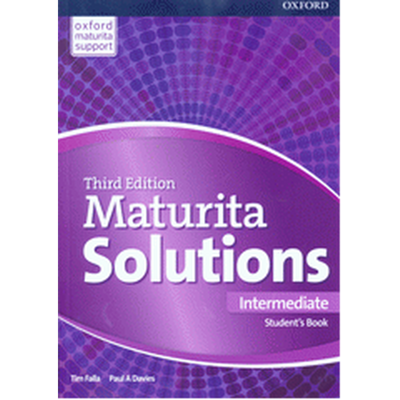 Maturita Solutions Intermediate Student´s Book 3rd (CZEch Edition)