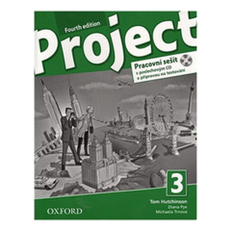 Project 3 Pracovní sešit s poslechovým CD a Project Online Practice (4th)