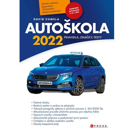 Autoškola 2022 - Pravidla, značky, testy