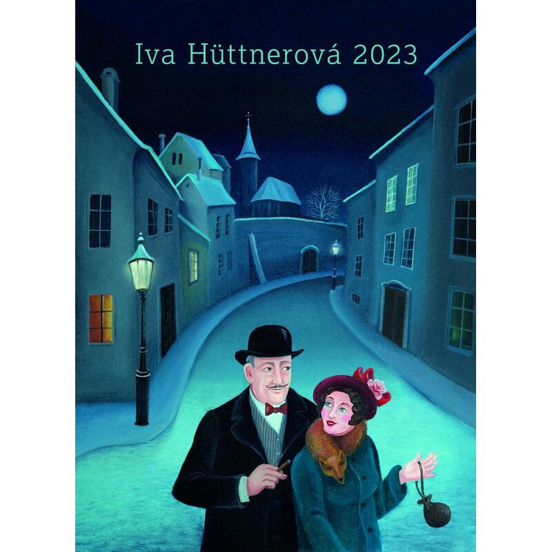 Kalendář Iva Hüttnerová 2023 / nástěnný
