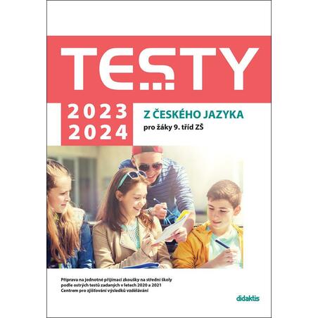 Testy 2023-2024 z českého jazyka pro žáky 9. tříd ZŠ