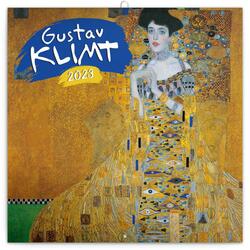 Kalendář 2023 poznámkový: Gustav Klimt, 30 × 30 cm