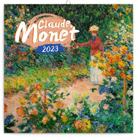 Kalendář 2023 poznámkový: Claude Monet, 30 × 30 cm
