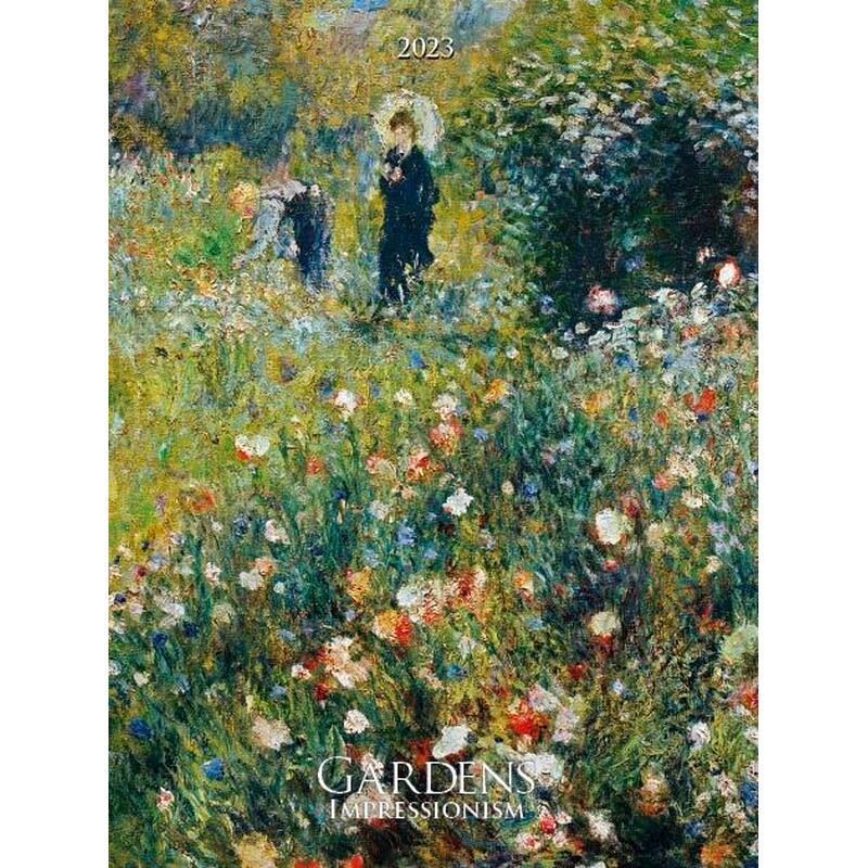 Kalendář 2023 Gardens Impressionism, nástěnný