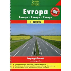 Evropa autoatlas 1:800 000...