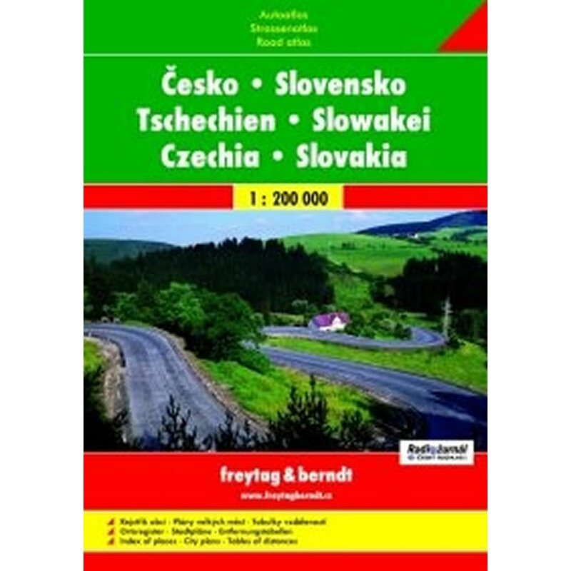 Česká republika / Slovenská republika 1:200000 (autoatlas) - spirála