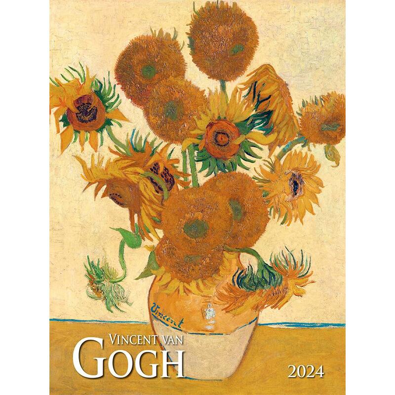 Kalendář 2024 Vincent van Gogh, nástěnný