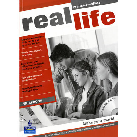 Real Life Pre-Intermediate Workbook w/ Multi-Rom Pack