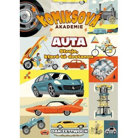 Komiksová akademie Auta - Stroje, které tě dostanou