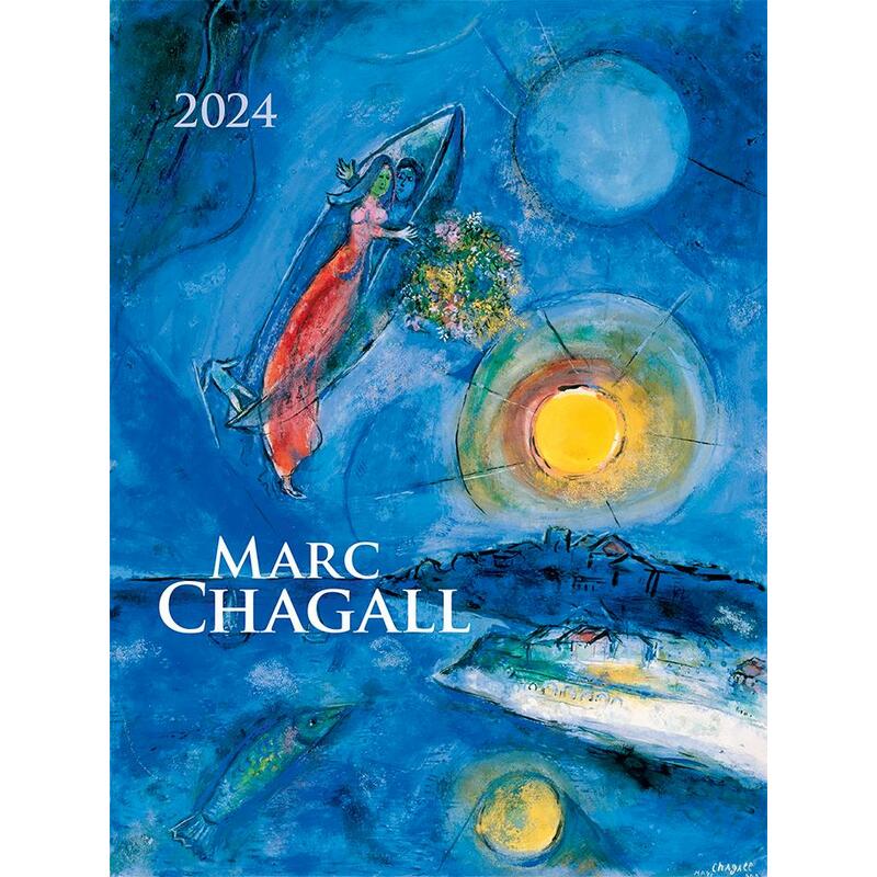 Kalendář 2024 Marc Chagall, nástěnný