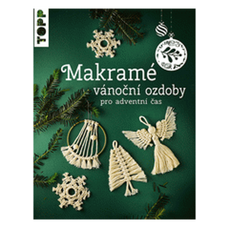 Makramé vánoční ozdoby pro adventní čas