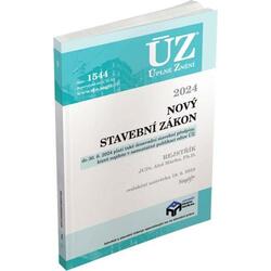 ÚZ 1544 Nový stavební zákon...