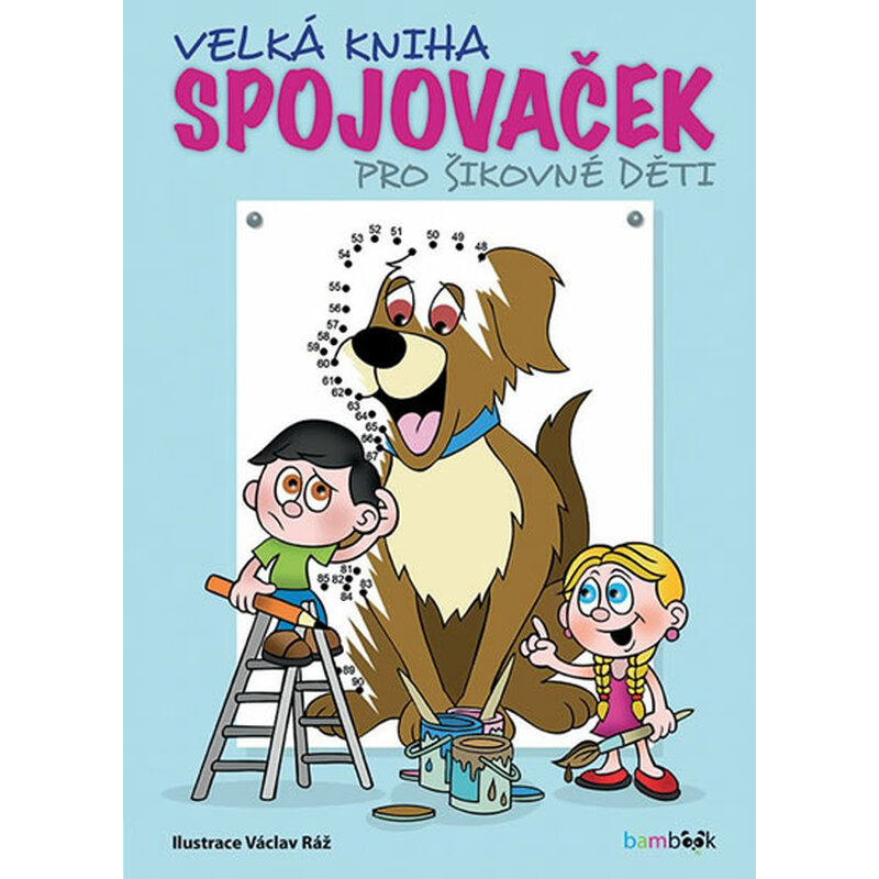 Velká kniha spojovaček pro šikovné děti