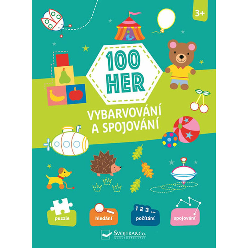 100 her - Vybarvování a spojování 3+