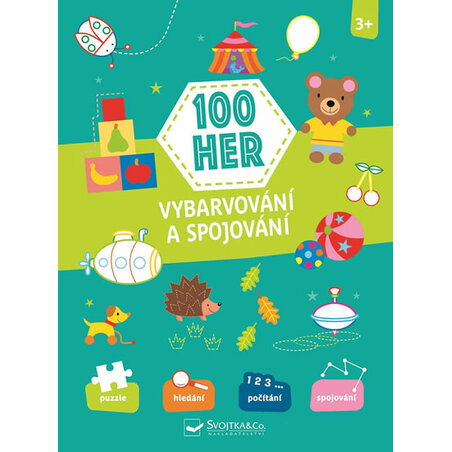 100 her - Vybarvování a spojování 3+