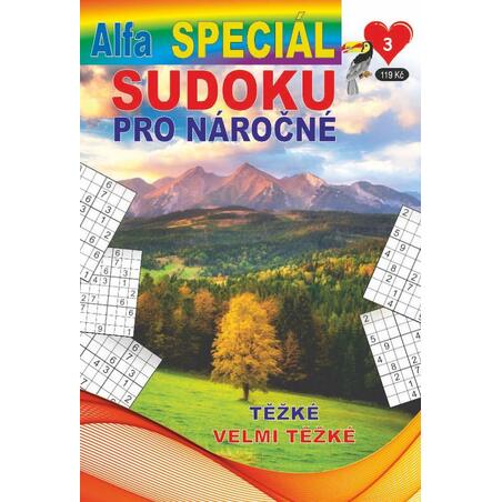 Sudoku speciál pro náročné 4/2023