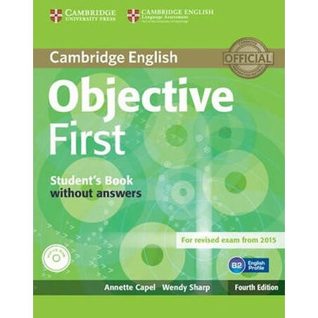 Objective First Student´s Book without Answers with CD-ROM (4th)