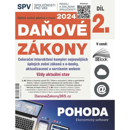 Daňové zákony 2024 (Díl 2.)