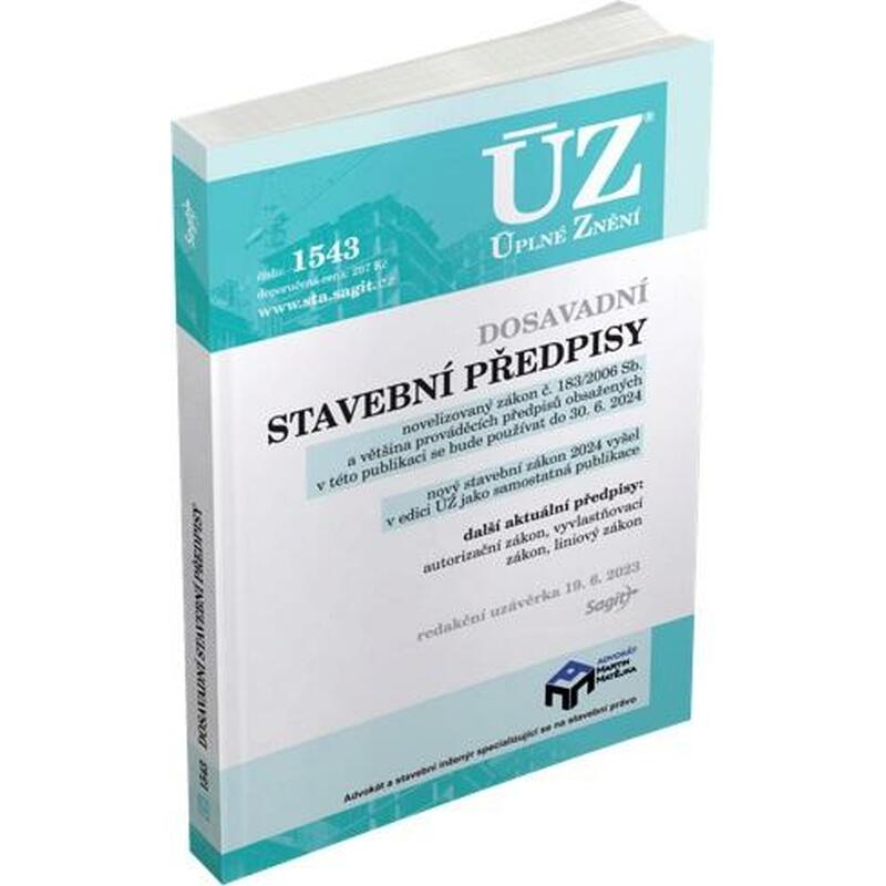 ÚZ 1543 Dosavadní stavební předpisy, autorizace, liniový zákon, vyvlastnění