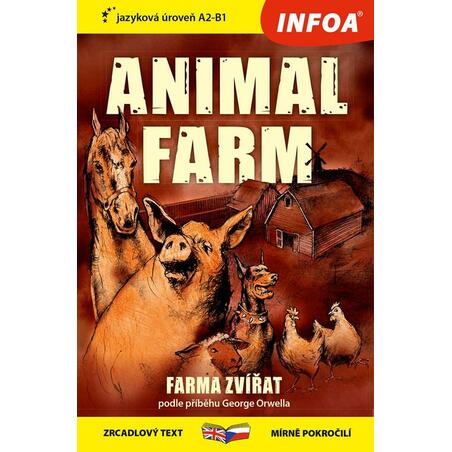 Farma zvířat / Animal farm - Zrcadlová četba (A2-B1)