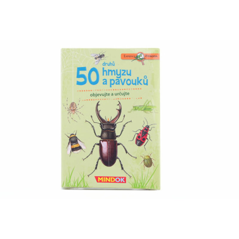 Expedice příroda: 50 druhů hmyzu a pavouků