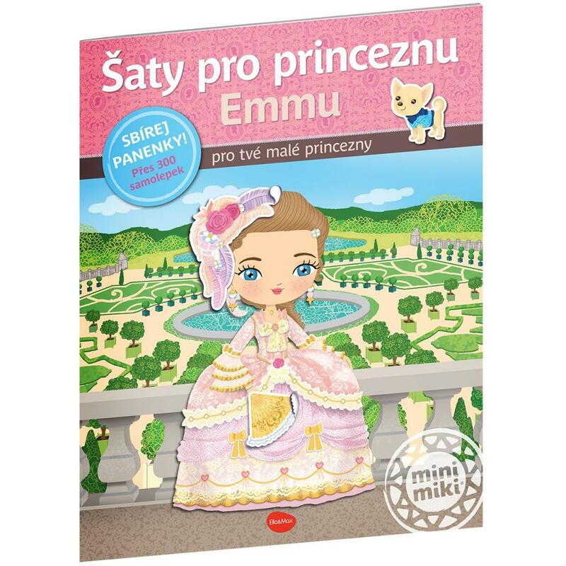 Šaty pro princeznu Emmu - 300 samolepek pro tvé malé princezny