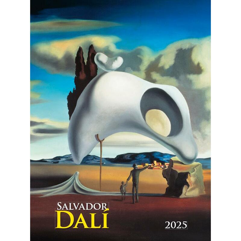 Kalendář 2025 Salvador Dalí, nástěnný, 42 x 56 cm