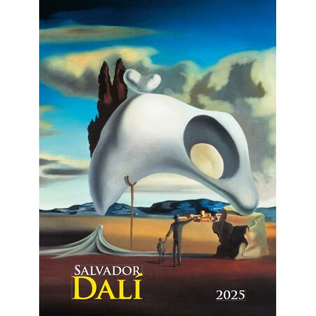 Kalendář 2025 Salvador Dalí, nástěnný, 42 x 56 cm