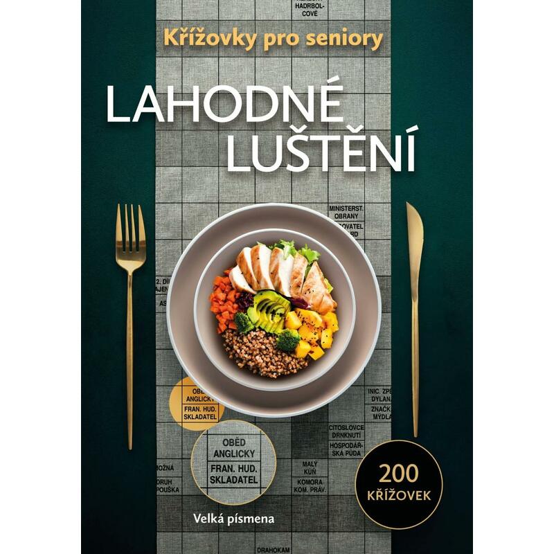 Křížovky pro seniory: Lahodné luštění