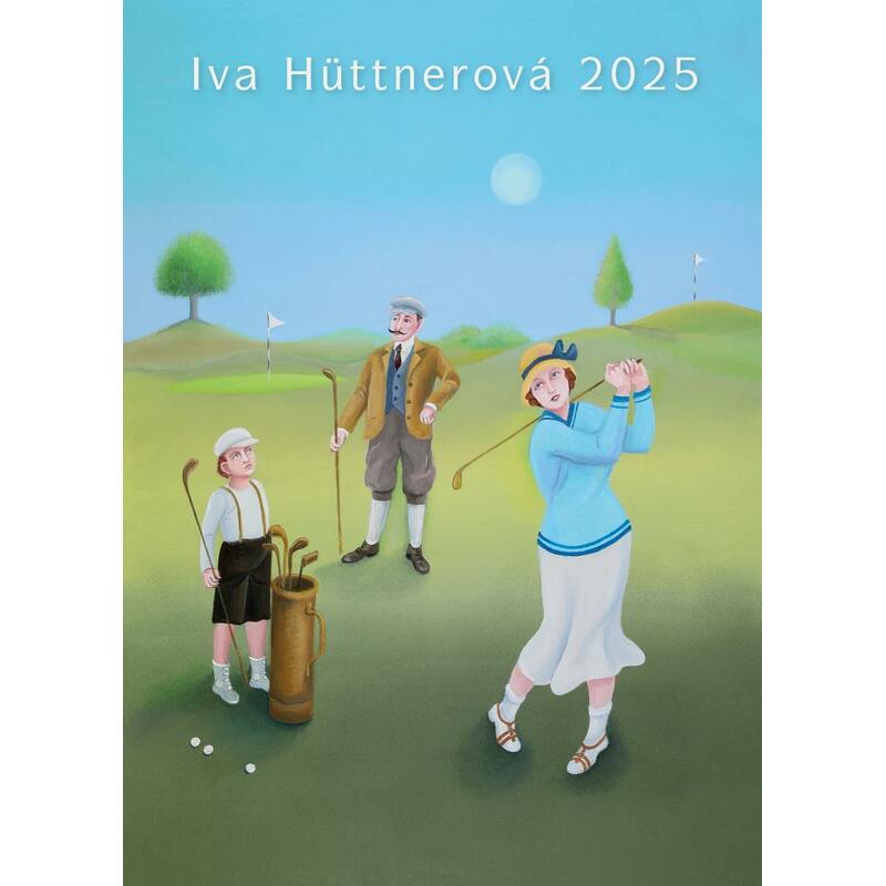 Kalendář 2025 Iva Hüttnerová - nástěnný