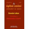 Aktualizace IV/1 2024 Stavební zákon, Vyhláška o dokumentaci staveb