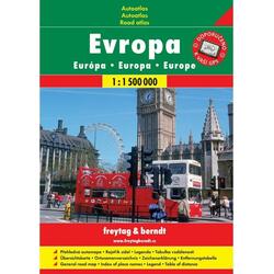 Evropa autoatlas 1:1 500...