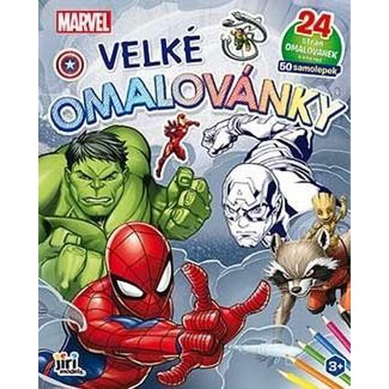 Marvel - Velké omalovánky