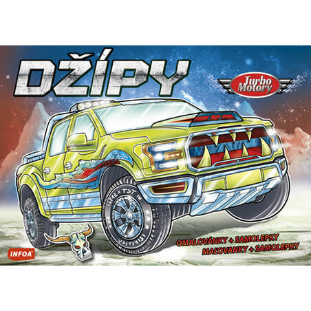 Džípy - Turbo Motory + samolepky