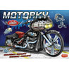 Motorky - Turbo Motory + samolepky