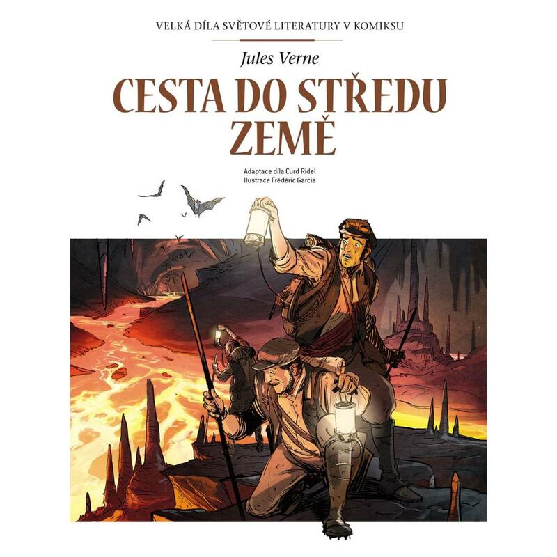 Cesta do středu Země -  Velká díla světové literatury v komiksu