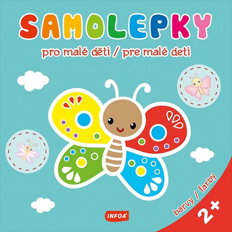 Samolepky pro malé děti / Samolepky pre malé deti - Barvy