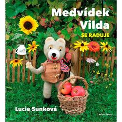 Medvídek Vilda se raduje