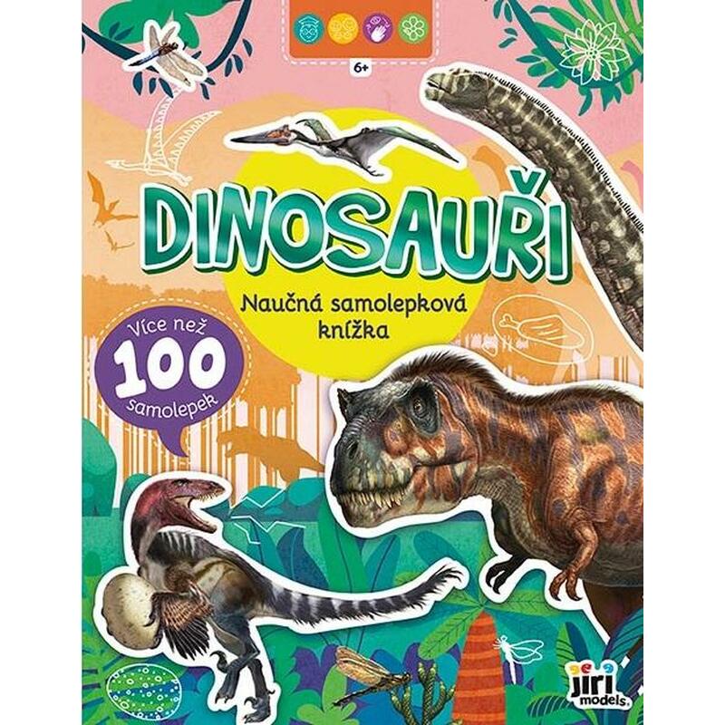 Naučná samolepková knížka Dinosauři