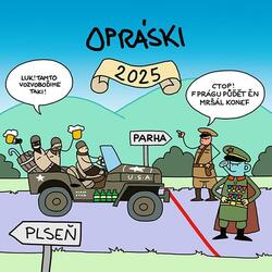 Opráski - Kalendář 2025...