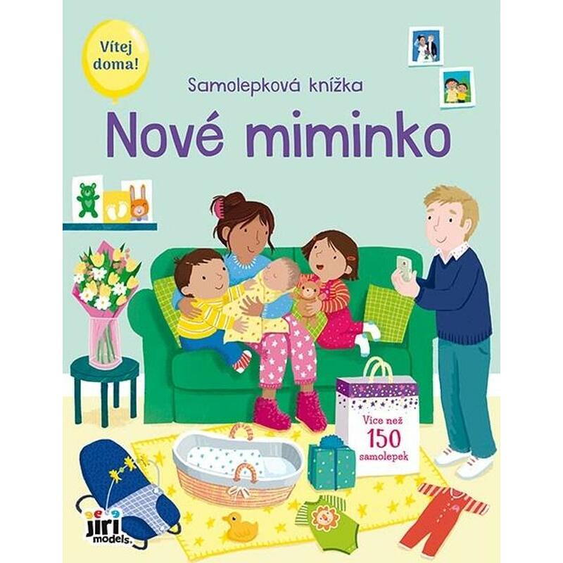 Samolepková knížka Nové miminko